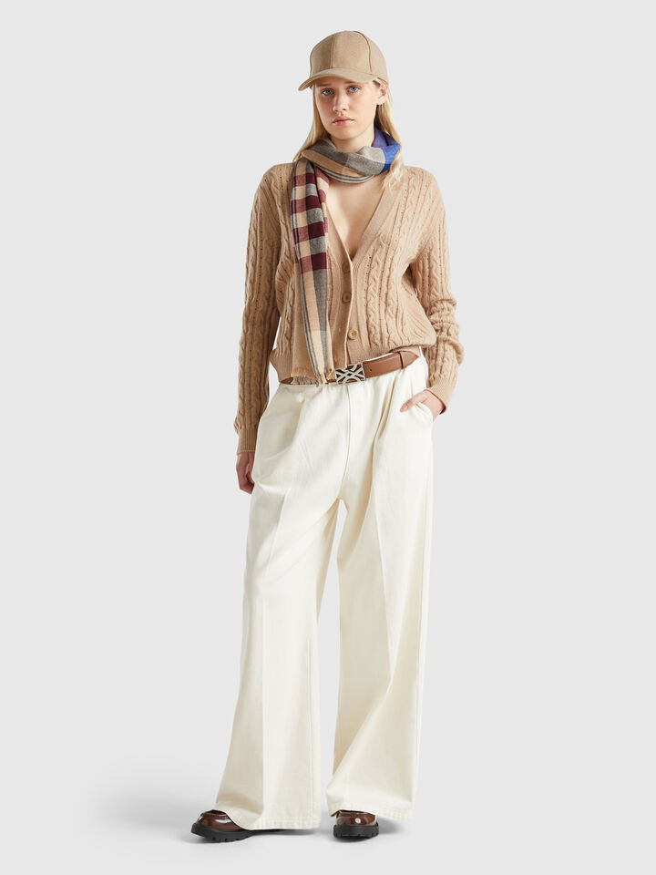 L/S CARDIGAN Mujer image number 3